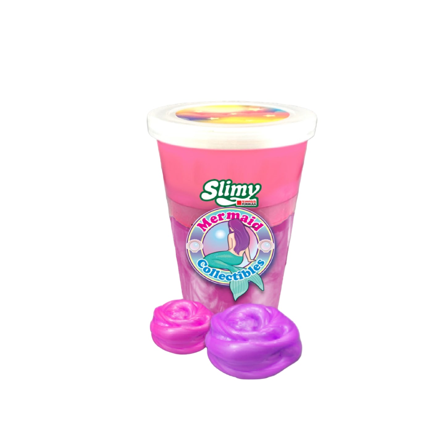 SLIMY 33914 purple pink mermaid slime