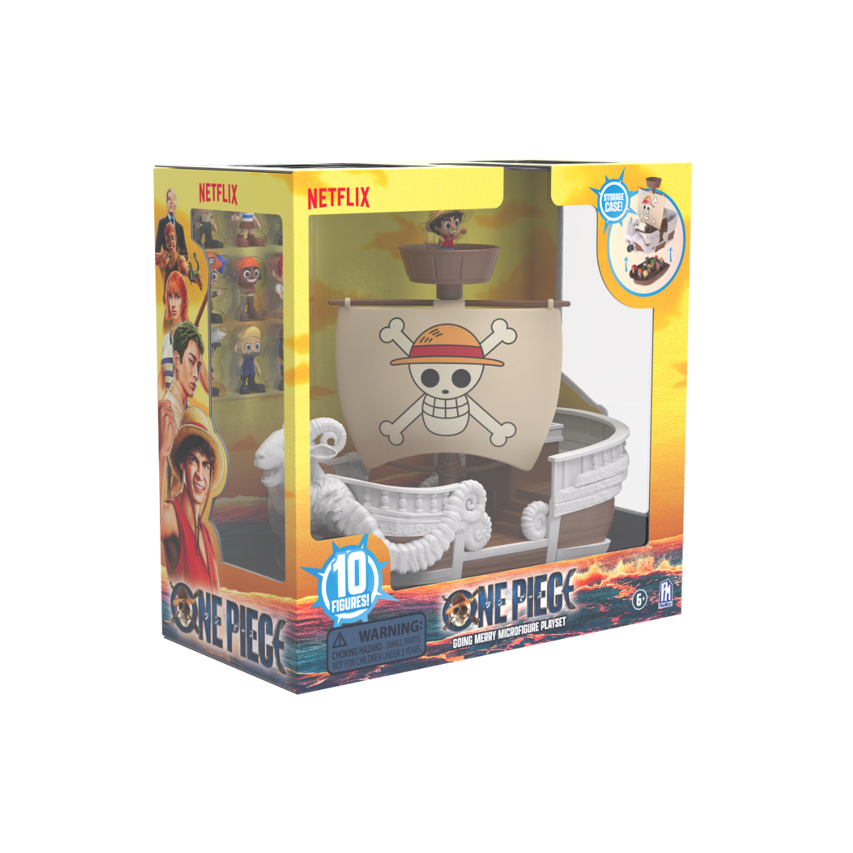 Tàu Hải Tặc Going Merry Và 10 Nhân Vật ONE PIECE TOY MB9100