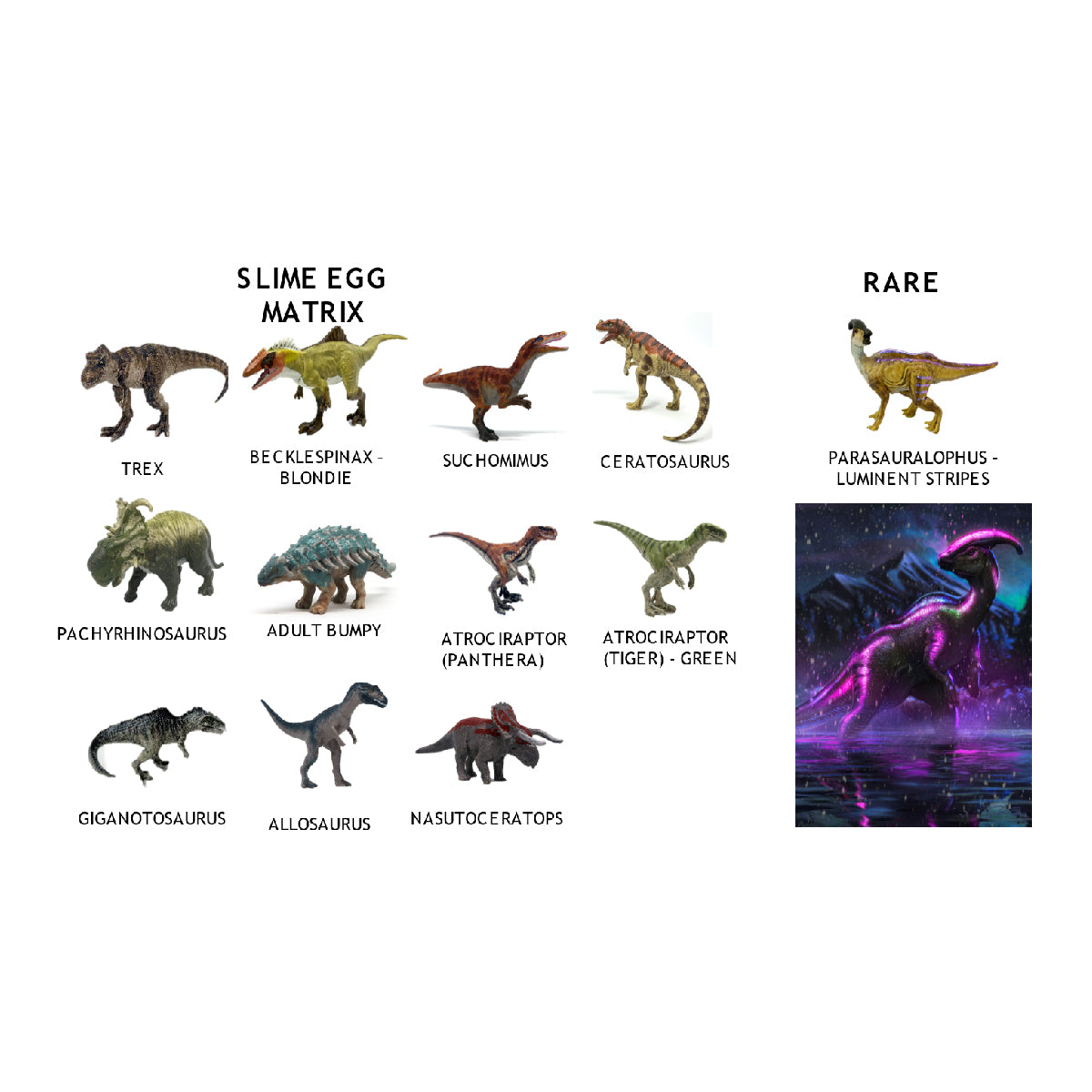 Trứng Slime Sưu Tập Jurassic World: Thuyết Hỗn Mang TOY MONSTER JW-CT-12PK