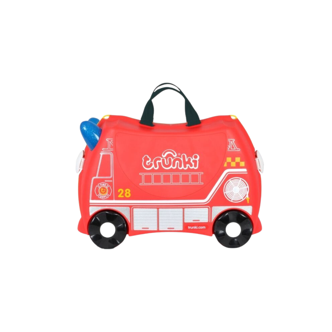 Children's suitcase - Frank TRUNKI 0254-GB01 fire truck