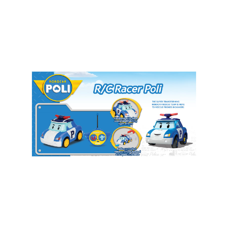 Police car controlled by Poli, lights and sounds ROBOCAR POLI 83187