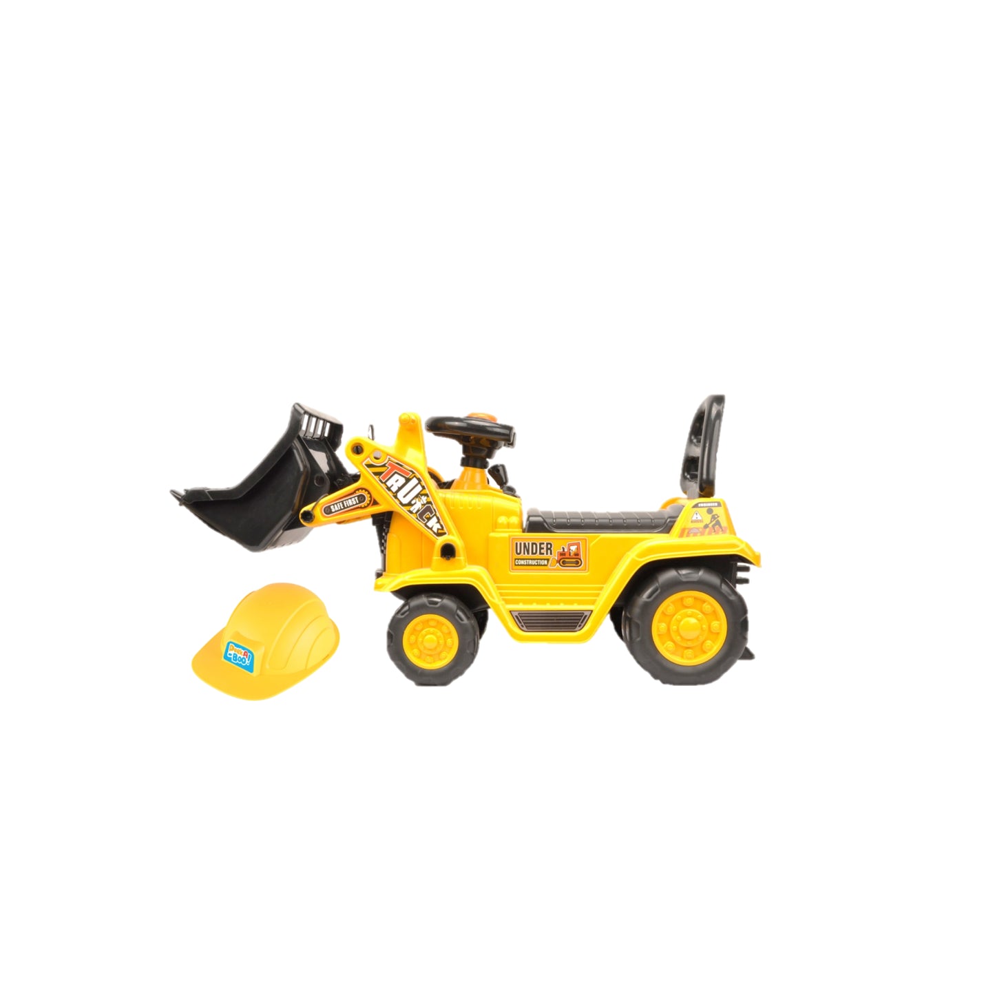 Construction vehicle with footrest - PEEK A BOO YD1007 excavator