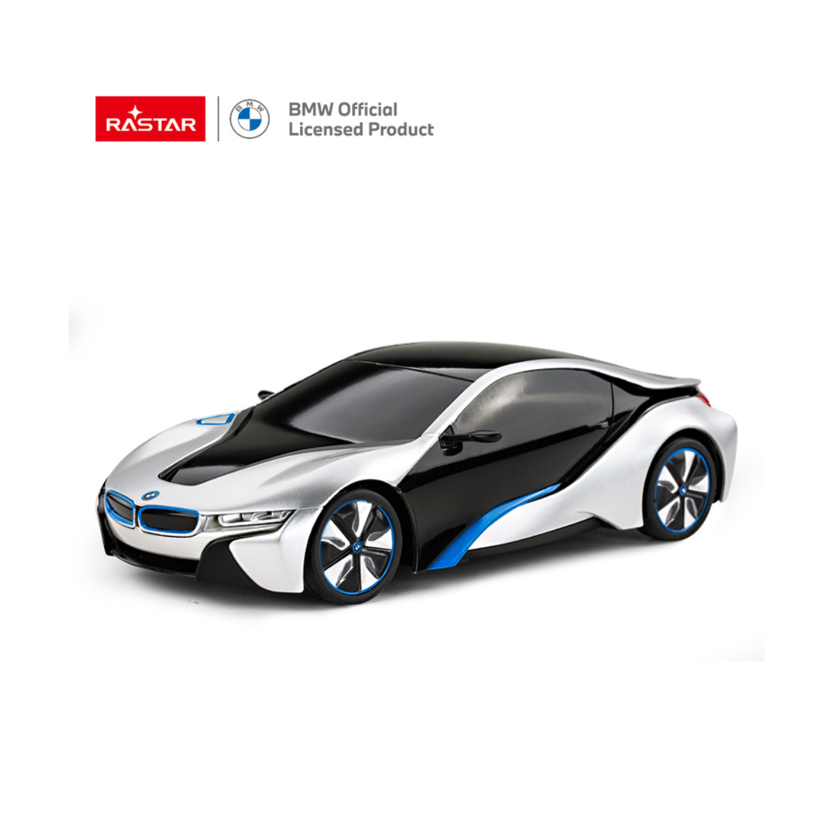 Control car BMW i8 Silver RASTAR R48400-2