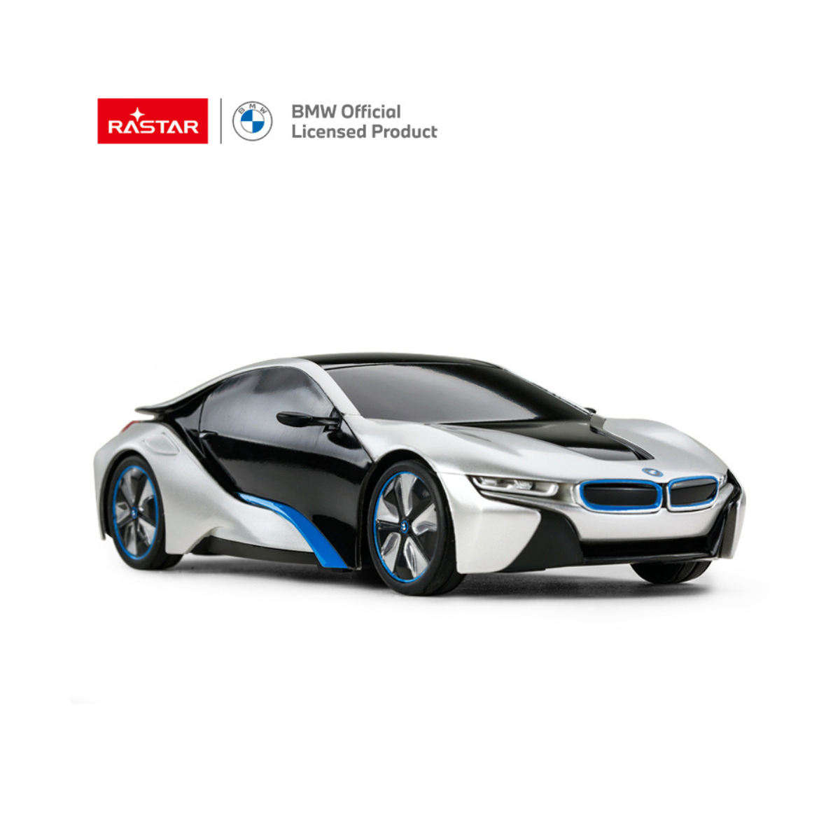 Control car BMW i8 Silver RASTAR R48400-2