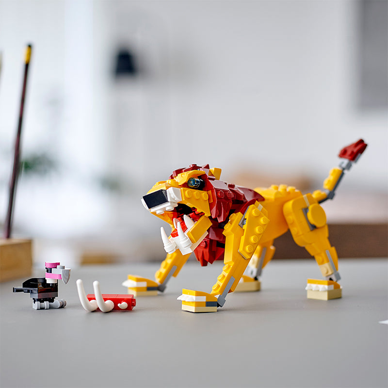 Đồ Chơi Lắp Ráp Sư Tử Hoang Dã LEGO CREATOR 31112