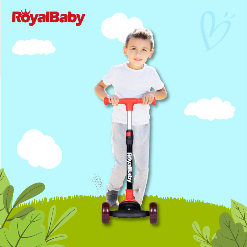 Royal Baby 089R 3-wheeled scooter – Red