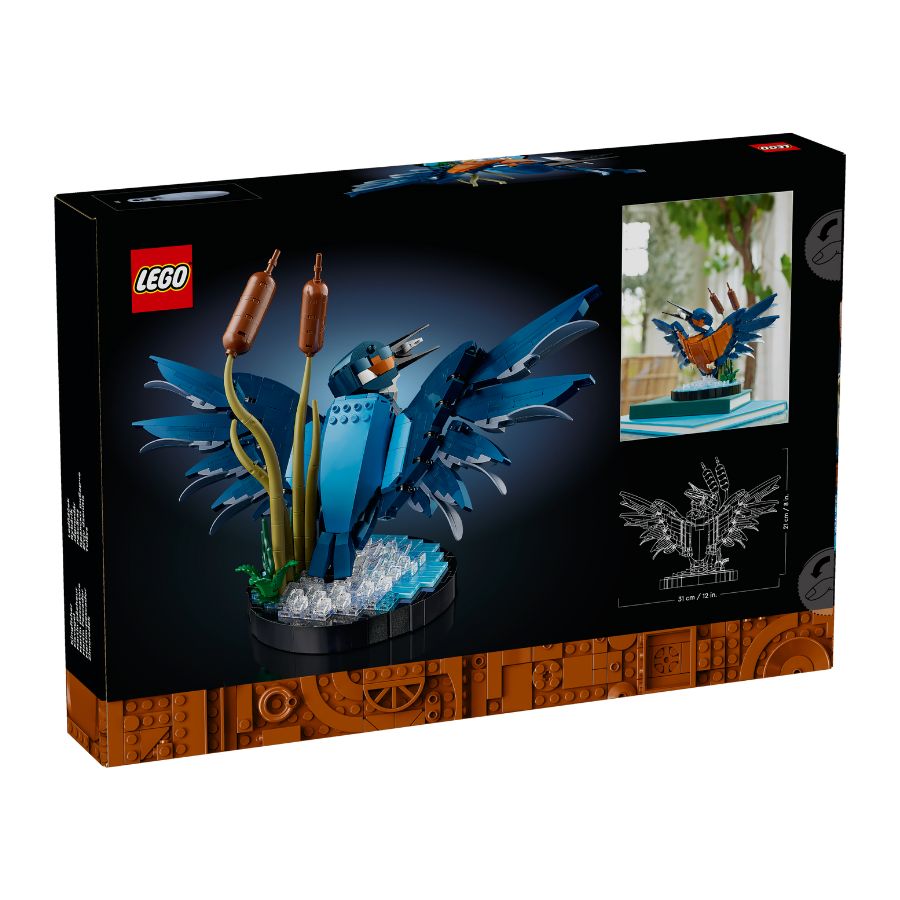 Assembling toy LEGO ADULTS 10331 Kingfisher decorative model