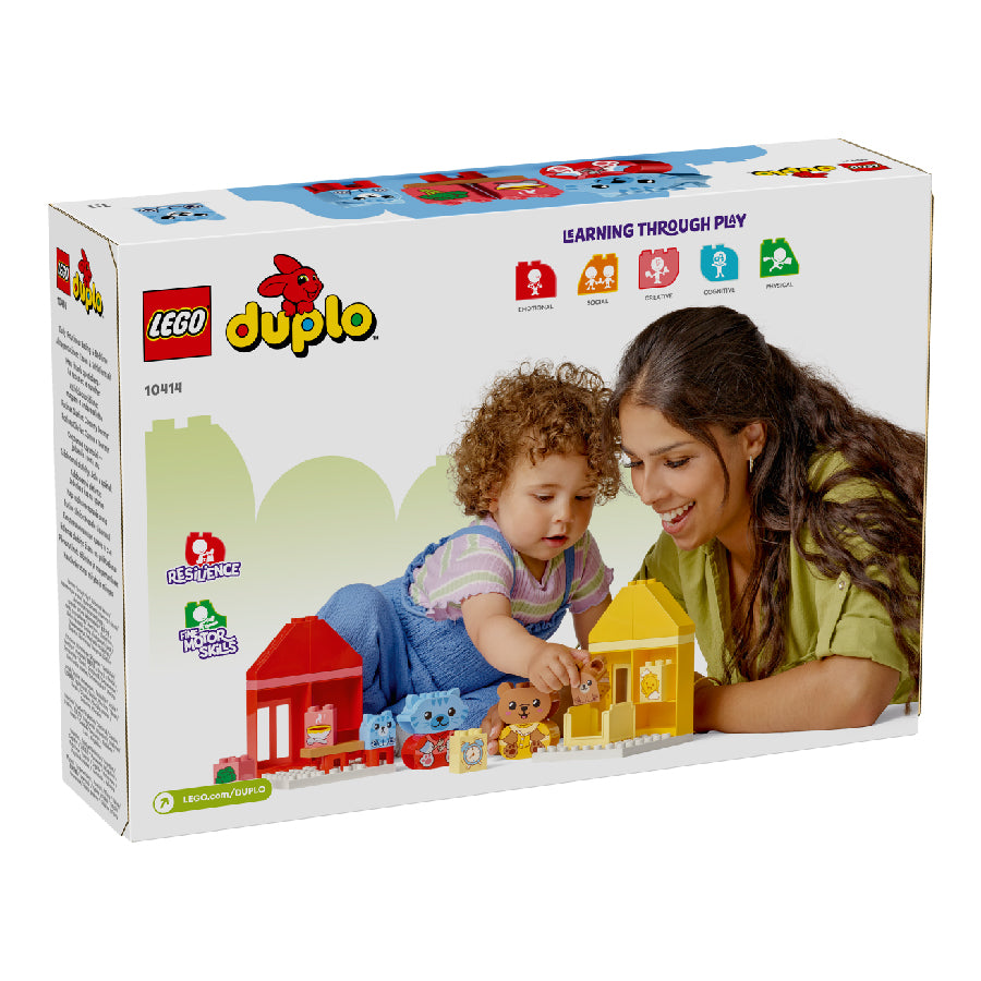 LEGO DUPLO 10414 baby's dining room and bedroom assembly toy