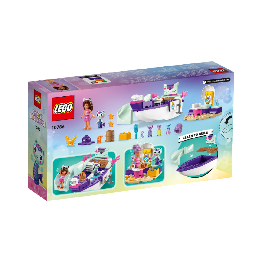 Đồ chơi lắp ráp Gabby và chiếc tàu của MerCat LEGO GABBY DOLLHOUSE 10786