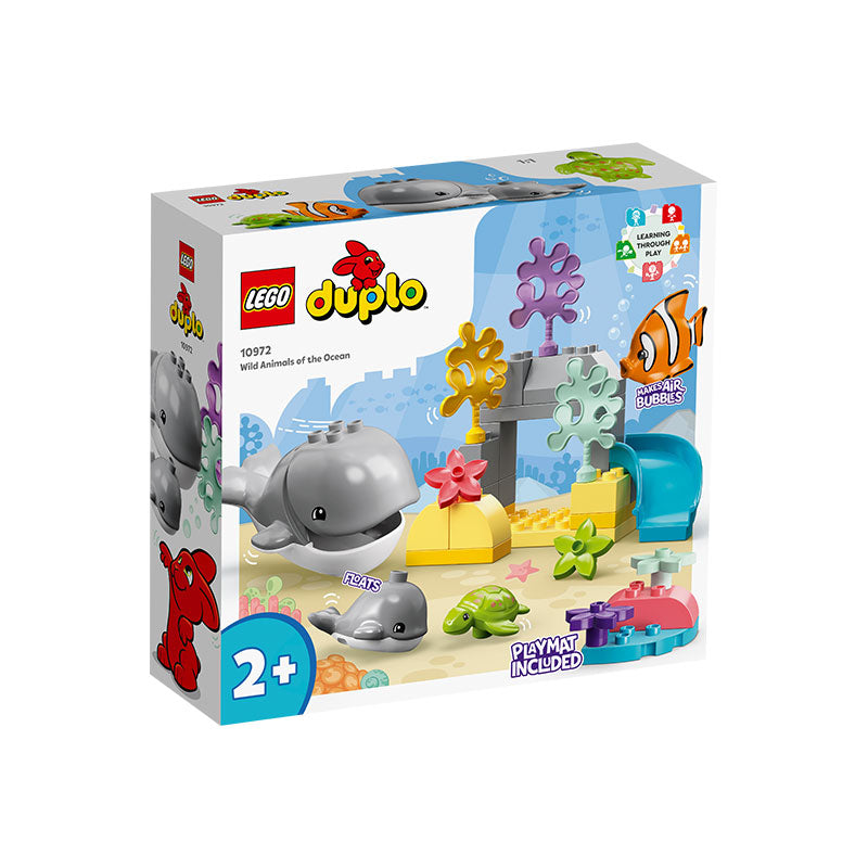 LEGO DUPLO 10972 Children's Assembling Toy to Explore the World of Ocean Animals