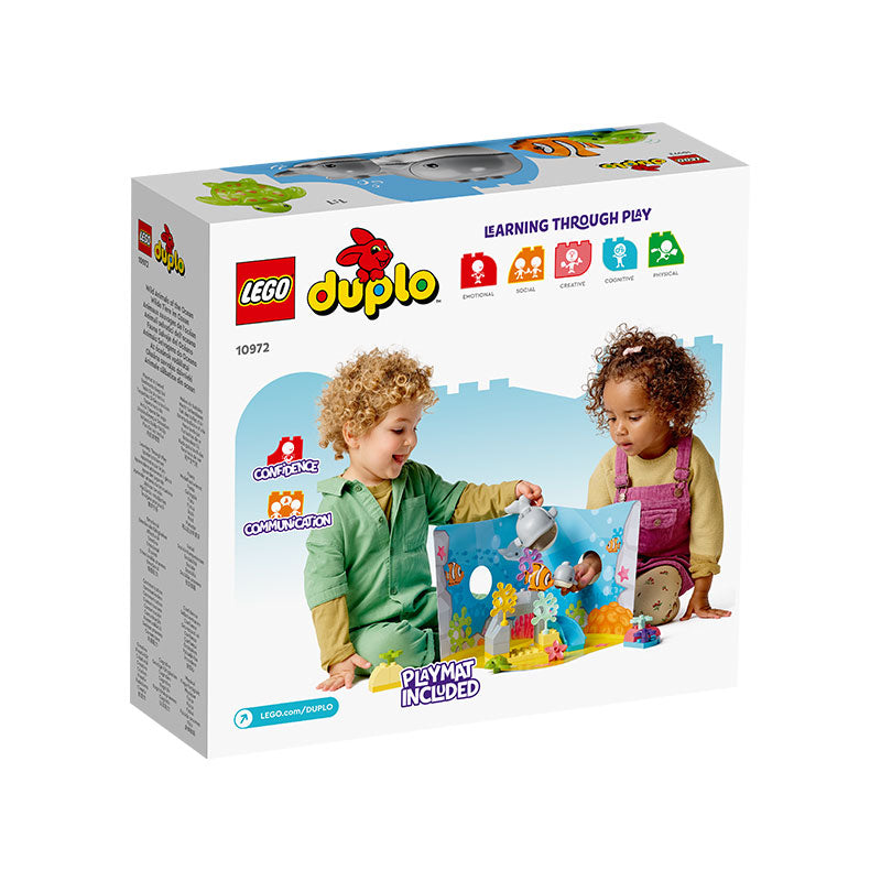 LEGO DUPLO 10972 Children's Assembling Toy to Explore the World of Ocean Animals