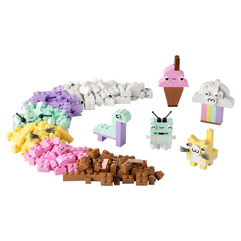 Đồ Chơi Lắp Ráp Bộ Gạch Sáng Tạo Pastel Dễ Thương LEGO CLASSIC 11028