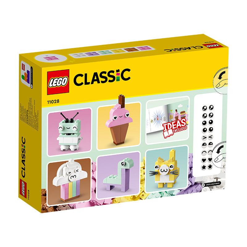 Đồ Chơi Lắp Ráp Bộ Gạch Sáng Tạo Pastel Dễ Thương LEGO CLASSIC 11028