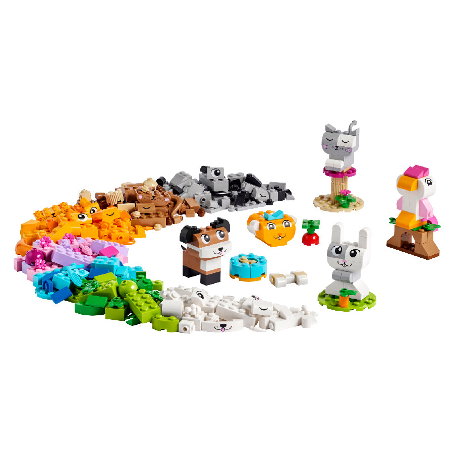 Assembly toy LEGO CLASSIC 11034 animal-themed creative brick set