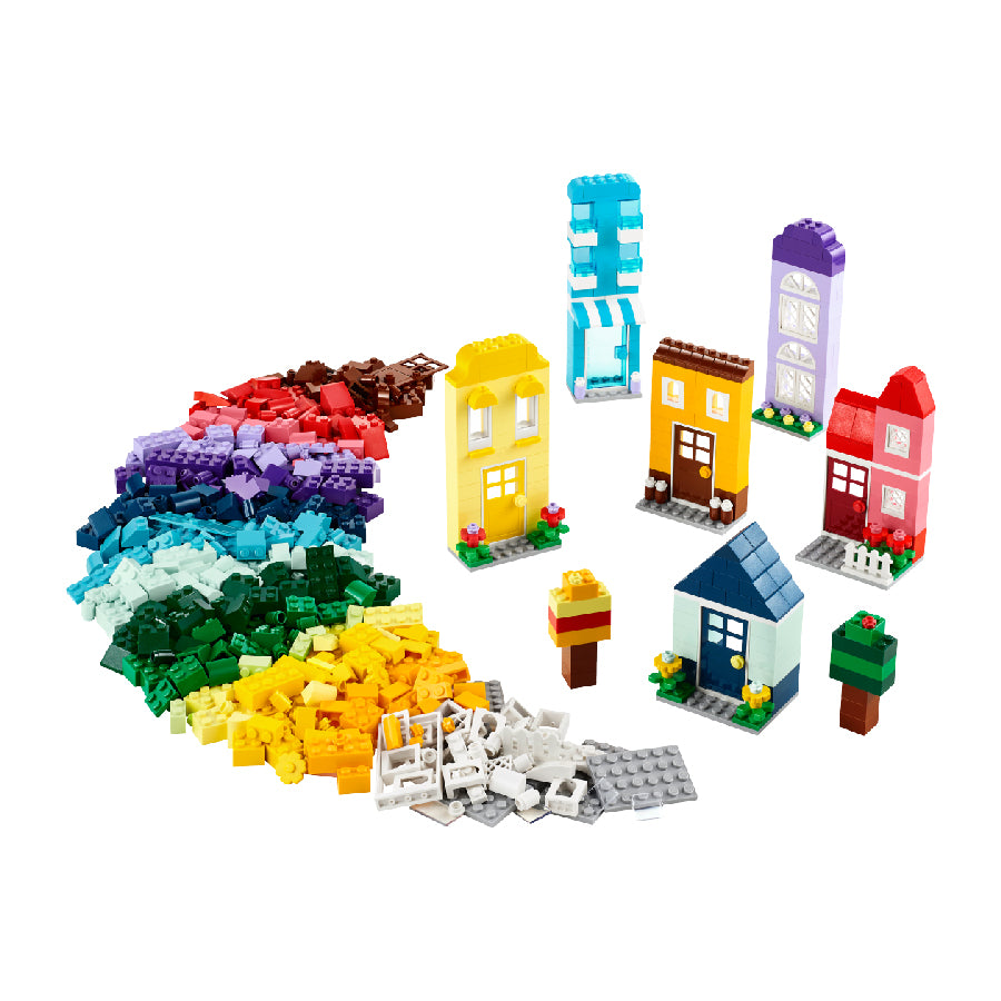 Assembly toy LEGO CLASSIC 11035 house-themed detailed brick set