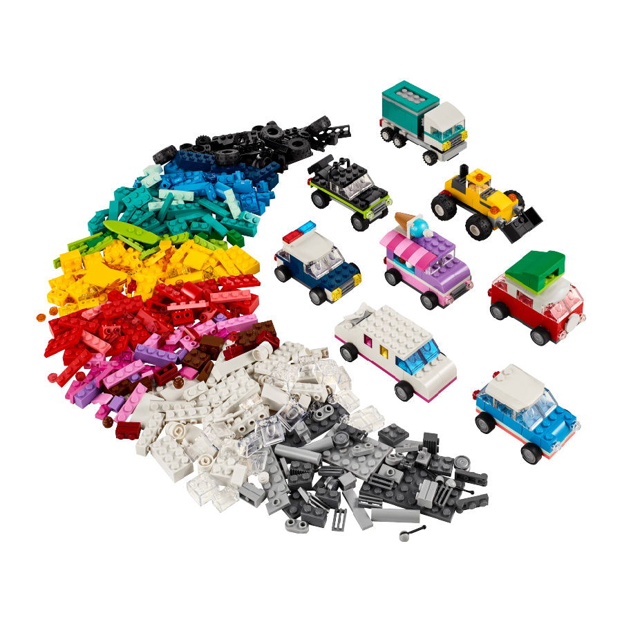 Assembly toy LEGO CLASSIC 11036 vehicle themed detailed brick set