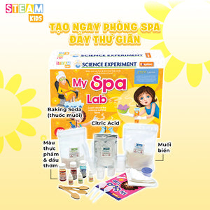 Bộ Thí Nghiệm Sáng Tạo Phòng Spa Thư Giãn STEAM 13016