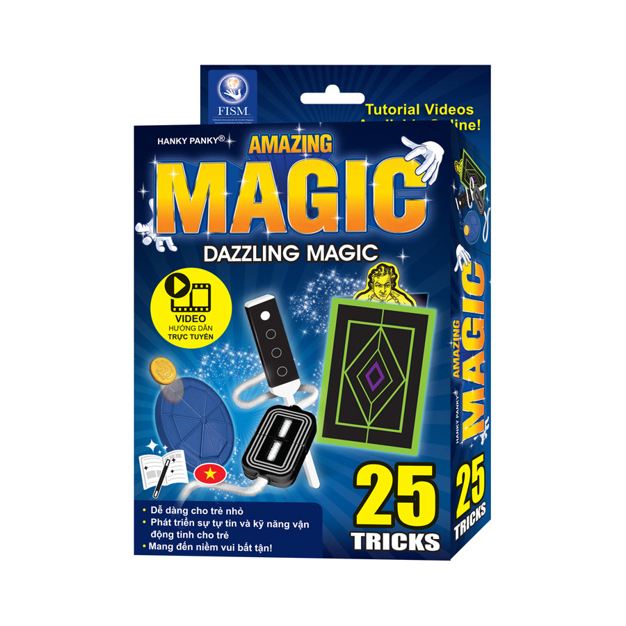 Set of 25 attractive magic tricks with Hanky ​​Panky HP1540 Magic Rope