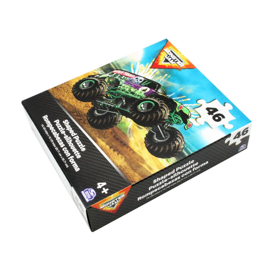 46-piece shape puzzle set - Monster Jam SPIN GAMES 20146872