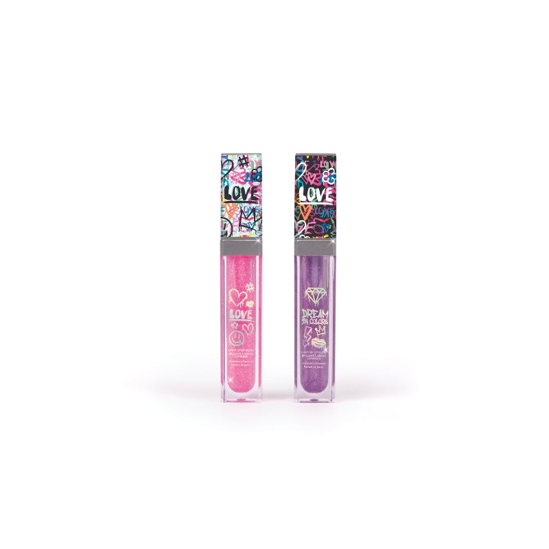 Graffiti lip balm combo with lighting MAKE IT REAL 10050