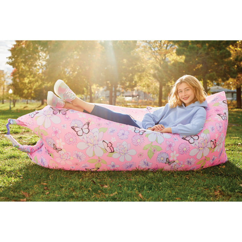 Lazy chair with beautiful butterfly motifs