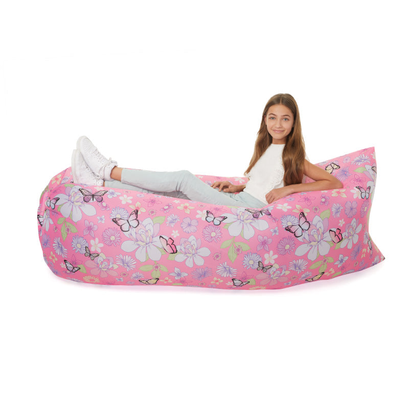 Lazy chair with beautiful butterfly motifs