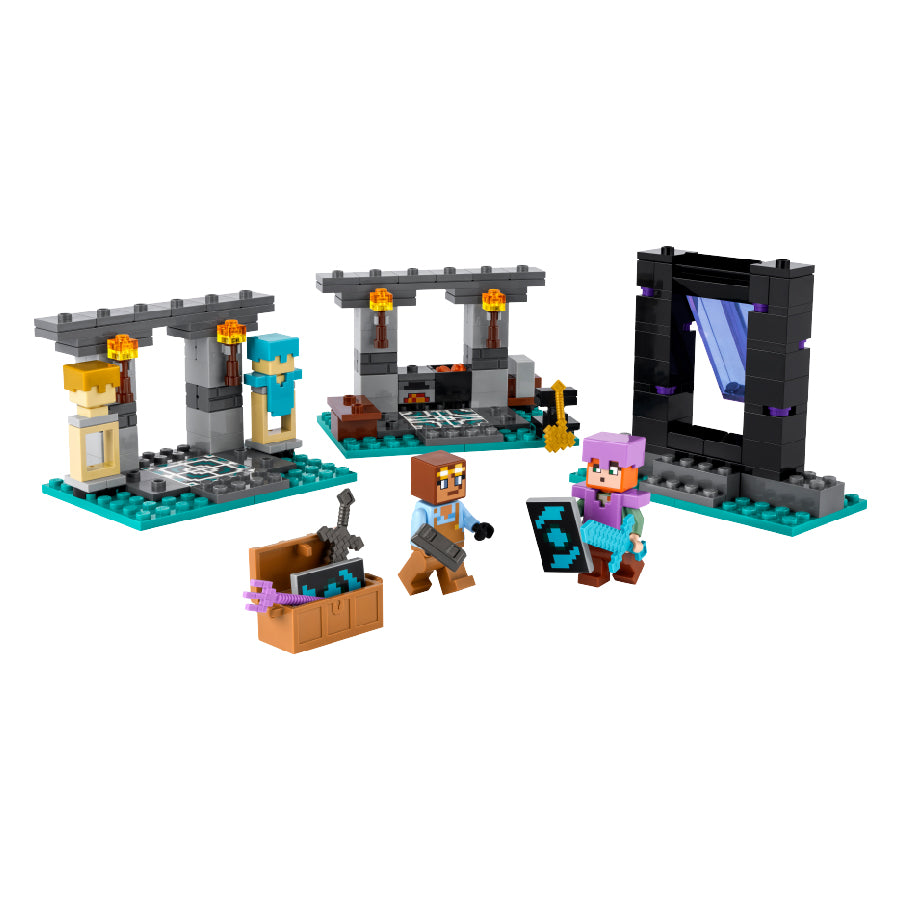 Đồ chơi lắp ráp Kho chế tạo vũ khí LEGO MINECRAFT 21252