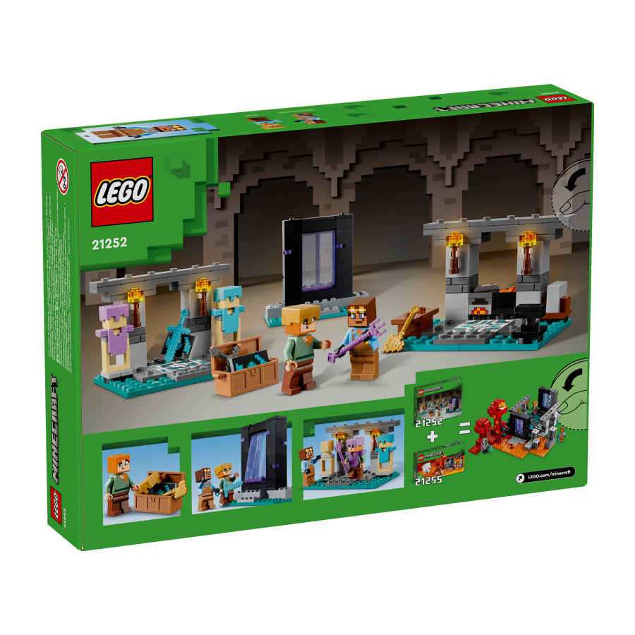 Đồ chơi lắp ráp Kho chế tạo vũ khí LEGO MINECRAFT 21252