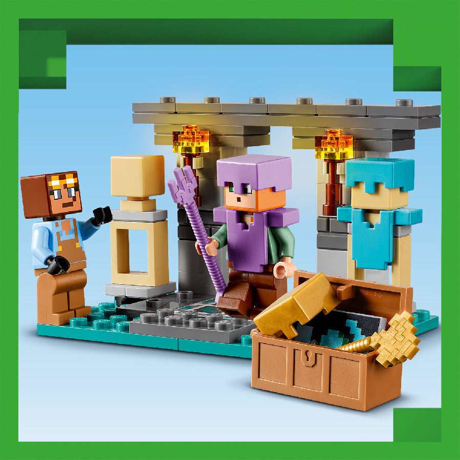 Đồ chơi lắp ráp Kho chế tạo vũ khí LEGO MINECRAFT 21252