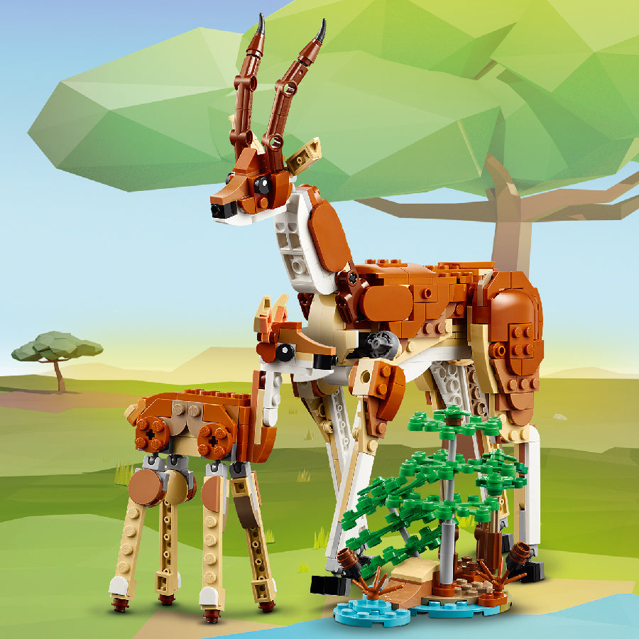 Đồ chơi lắp ráp Thế giới động vật hoang dã Safari LEGO CREATOR 31150