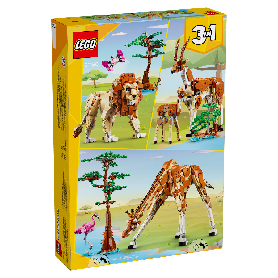 Đồ chơi lắp ráp Thế giới động vật hoang dã Safari LEGO CREATOR 31150