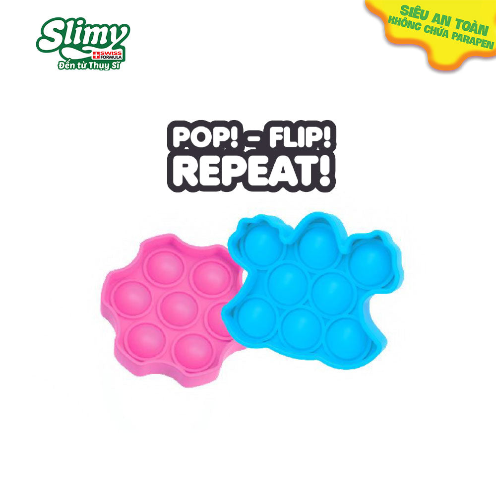 Extremely entertaining Slimy Foam and Pop It creative toy Red SLIMY 32701