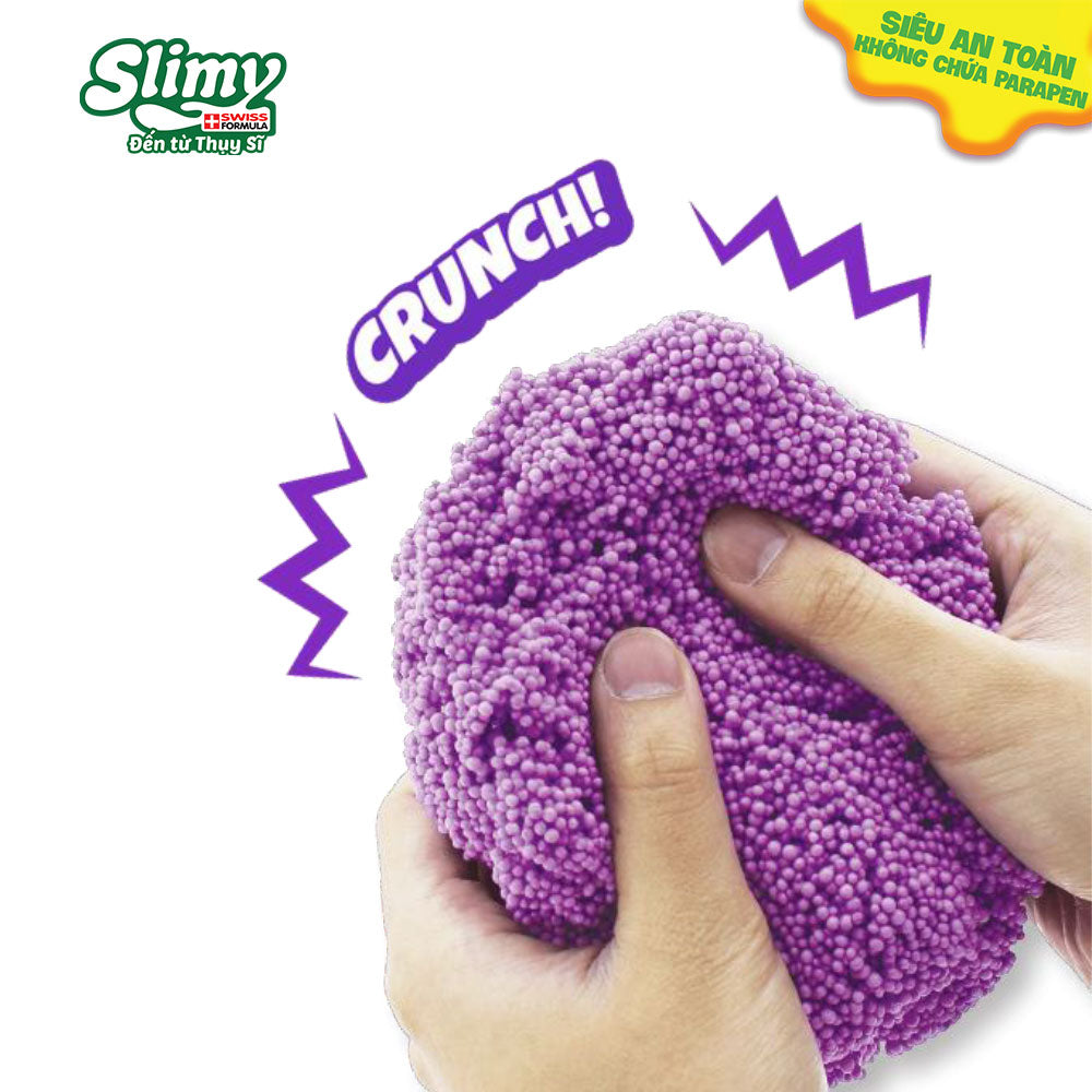 Extremely entertaining Slimy Foam and Pop It creative toy Purple SLIMY 32701