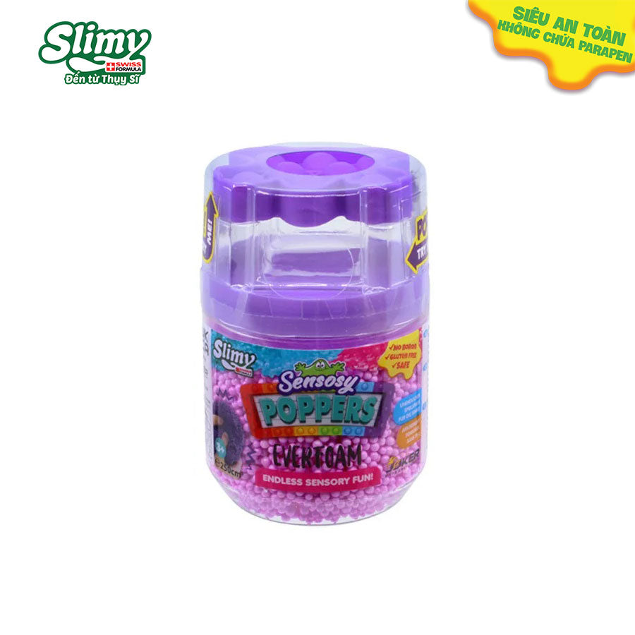 Extremely entertaining Slimy Foam and Pop It creative toy Purple SLIMY 32701