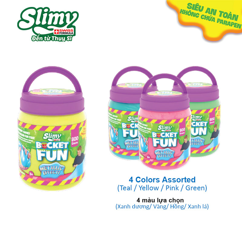 Giant slime jar 800gr Gold SLIMY 32955