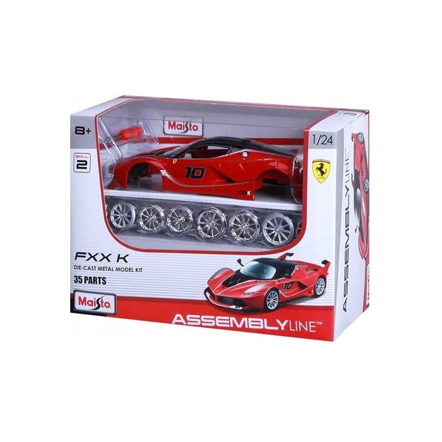 Assembled car model 1:24 Ferrari FXX-K Red MAISTO MT39018