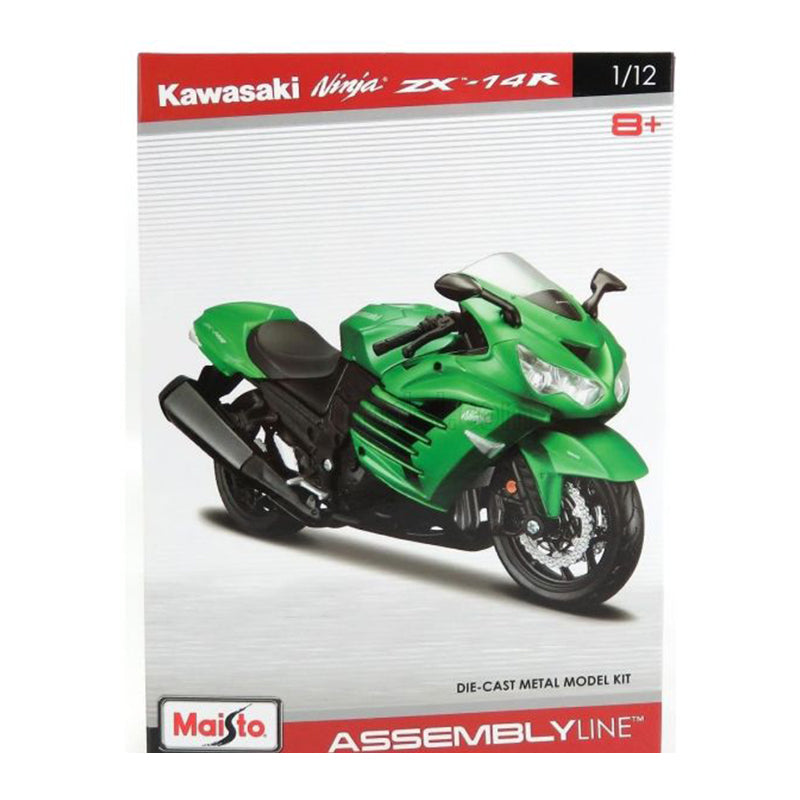 Kawasaki Ninja ZX 14R MAISTO MT39051AL assembled motorcycle toy