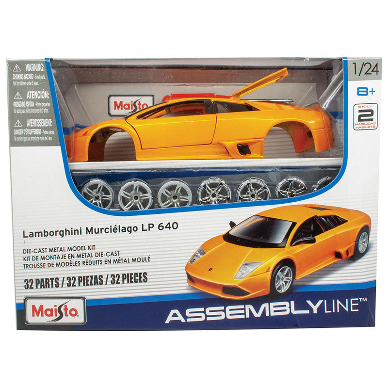 Assembled car model 1:24 Lamborghini Murcielago LP 640 MAISTO MT39900