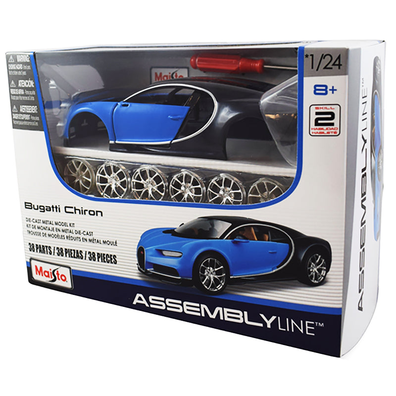 Đồ chơi mô hình lắp ráp Bugatti Chiron tỉ lệ 1:24 MAISTO MT39900