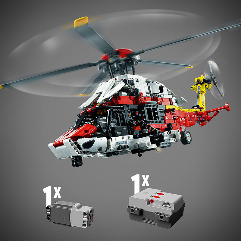 LEGO TECHNIC 42145 Airbus H175 Rescue Helicopter Assembly Toy