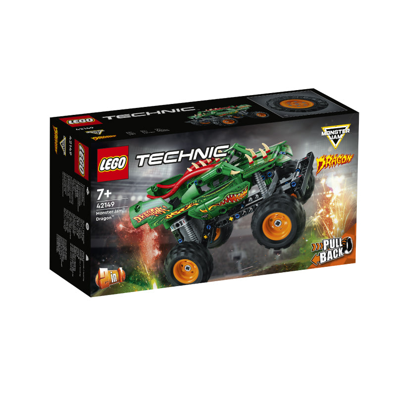 Đồ Chơi Lắp Ráp Chiến Xe Monster Jam™ Dragon™ LEGO TECHNIC 42149