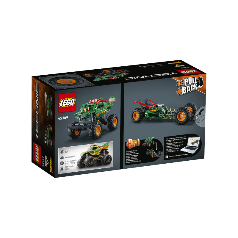 Đồ Chơi Lắp Ráp Chiến Xe Monster Jam™ Dragon™ LEGO TECHNIC 42149