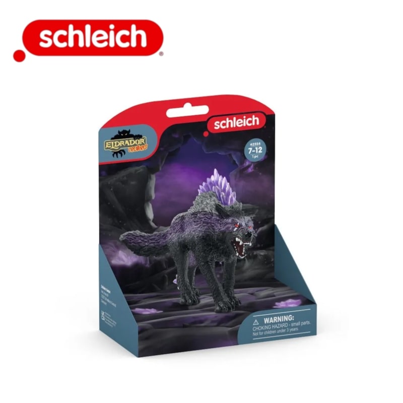 SCHLEICH 42554 Dark Demon Wolf Model Toy