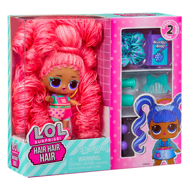 LOL Surprise series 2 hair doll toy set LOL SURPRISE 584445EUC