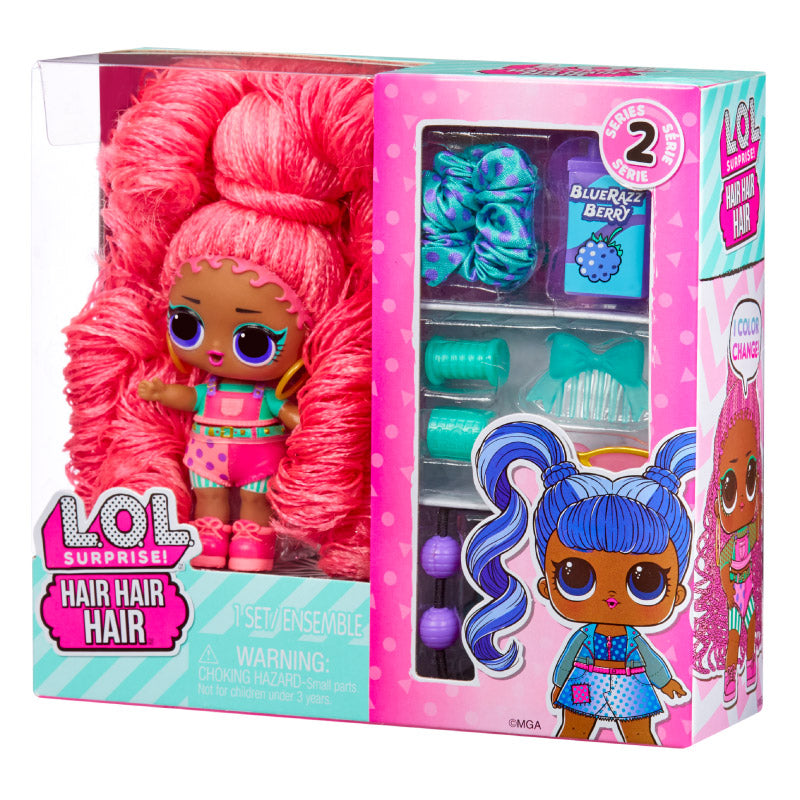 LOL Surprise series 2 hair doll toy set LOL SURPRISE 584445EUC