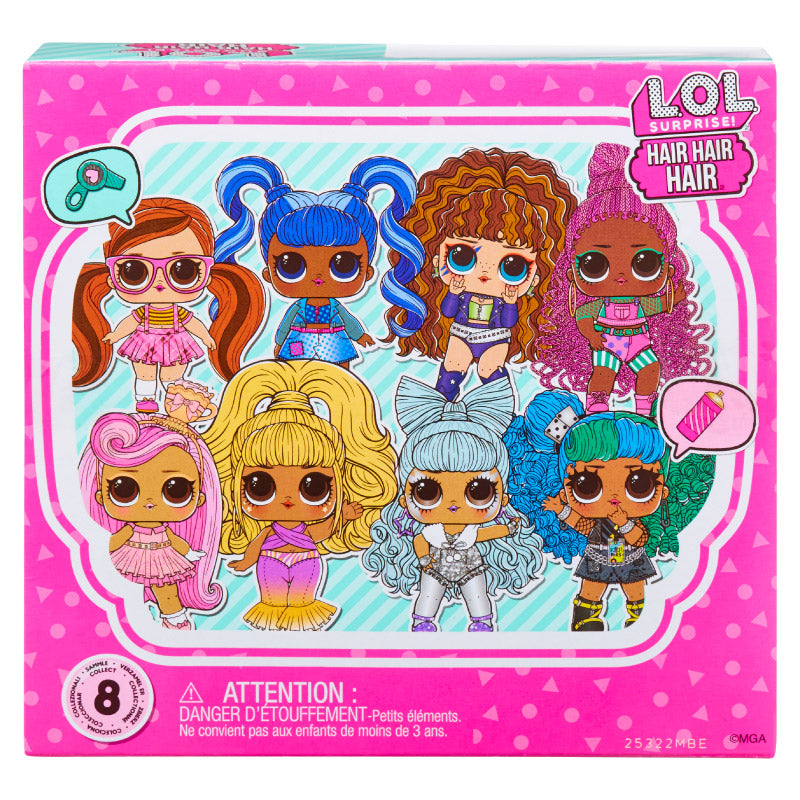 LOL Surprise series 2 hair doll toy set LOL SURPRISE 584445EUC