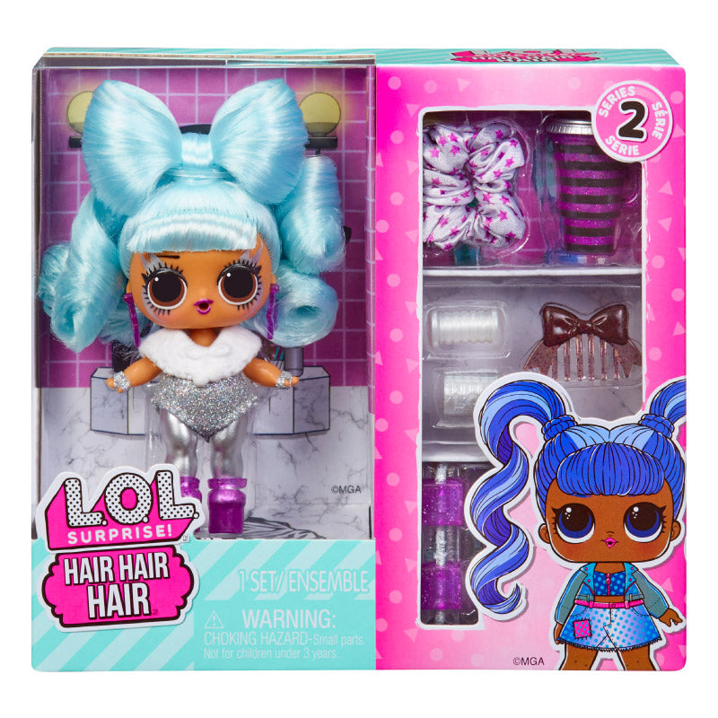 LOL Surprise series 2 hair doll toy set LOL SURPRISE 584445EUC