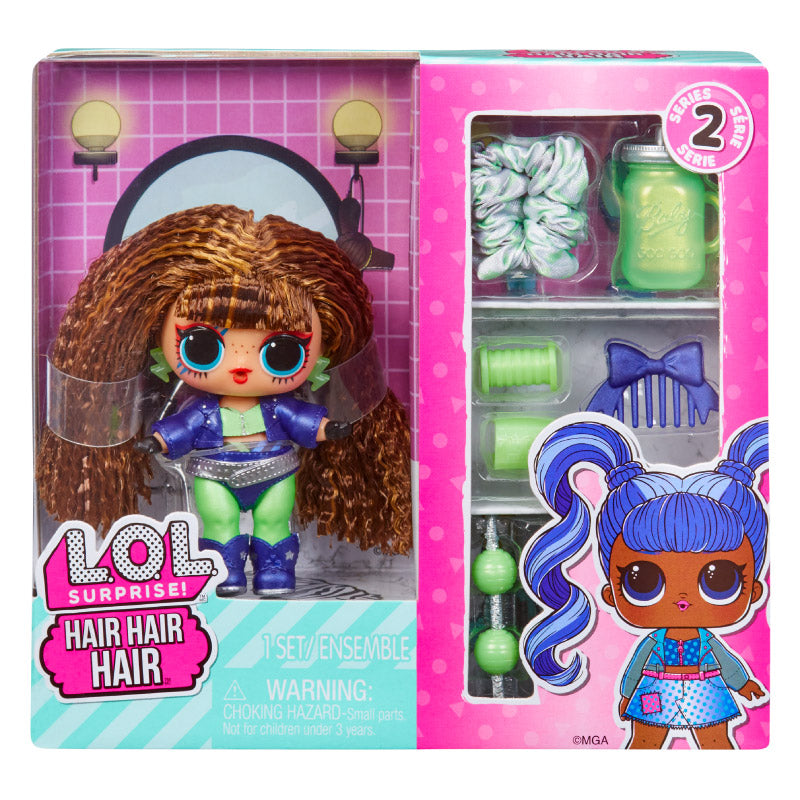 LOL Surprise series 2 hair doll toy set LOL SURPRISE 584445EUC