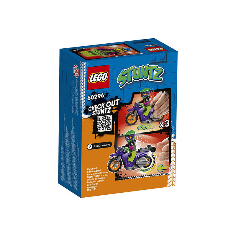 Đồ Chơi Lắp Ráp Xe Đua Mô Tô Của Wheelie LEGO CITY 60296