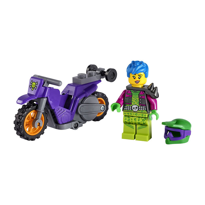 Đồ Chơi Lắp Ráp Xe Đua Mô Tô Của Wheelie LEGO CITY 60296